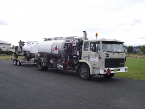 Truck and trailer